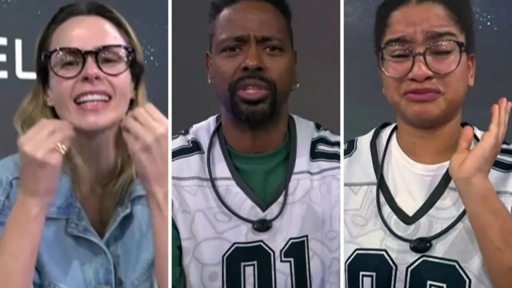 Ana Paula, Leandro Boneco e Milena estão no último paredão do "BBB 26"
