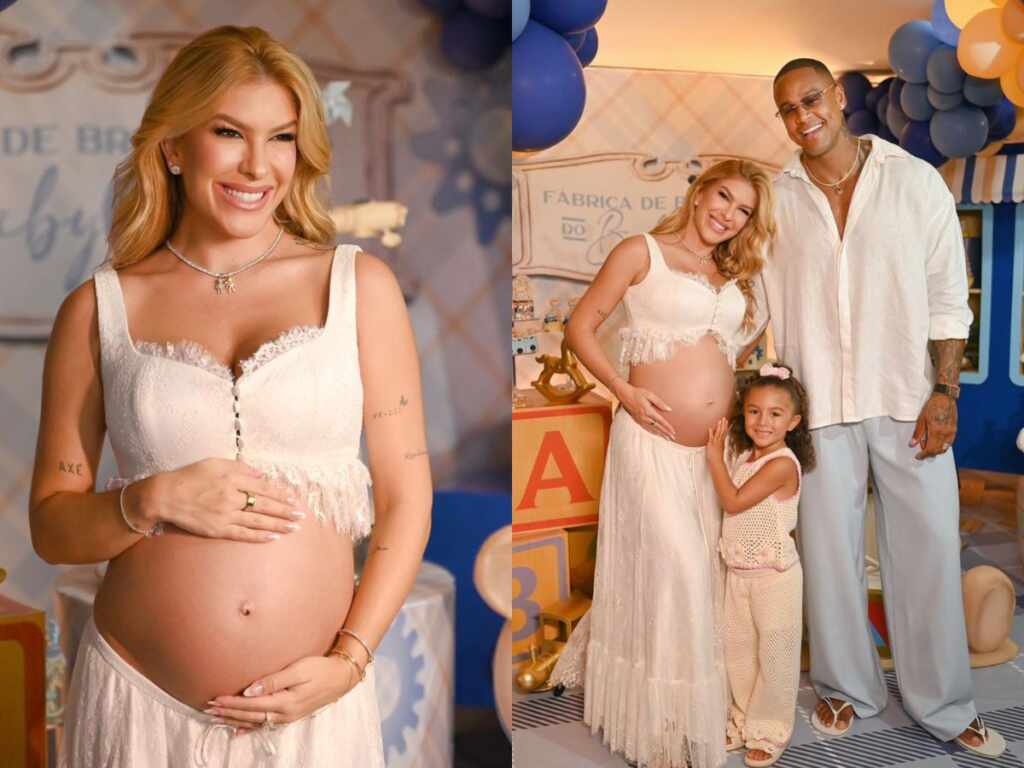 Léo Santana e Lorena Improta celebram nascimento do segundo filho, Levi - Crédito: Greyce Coli