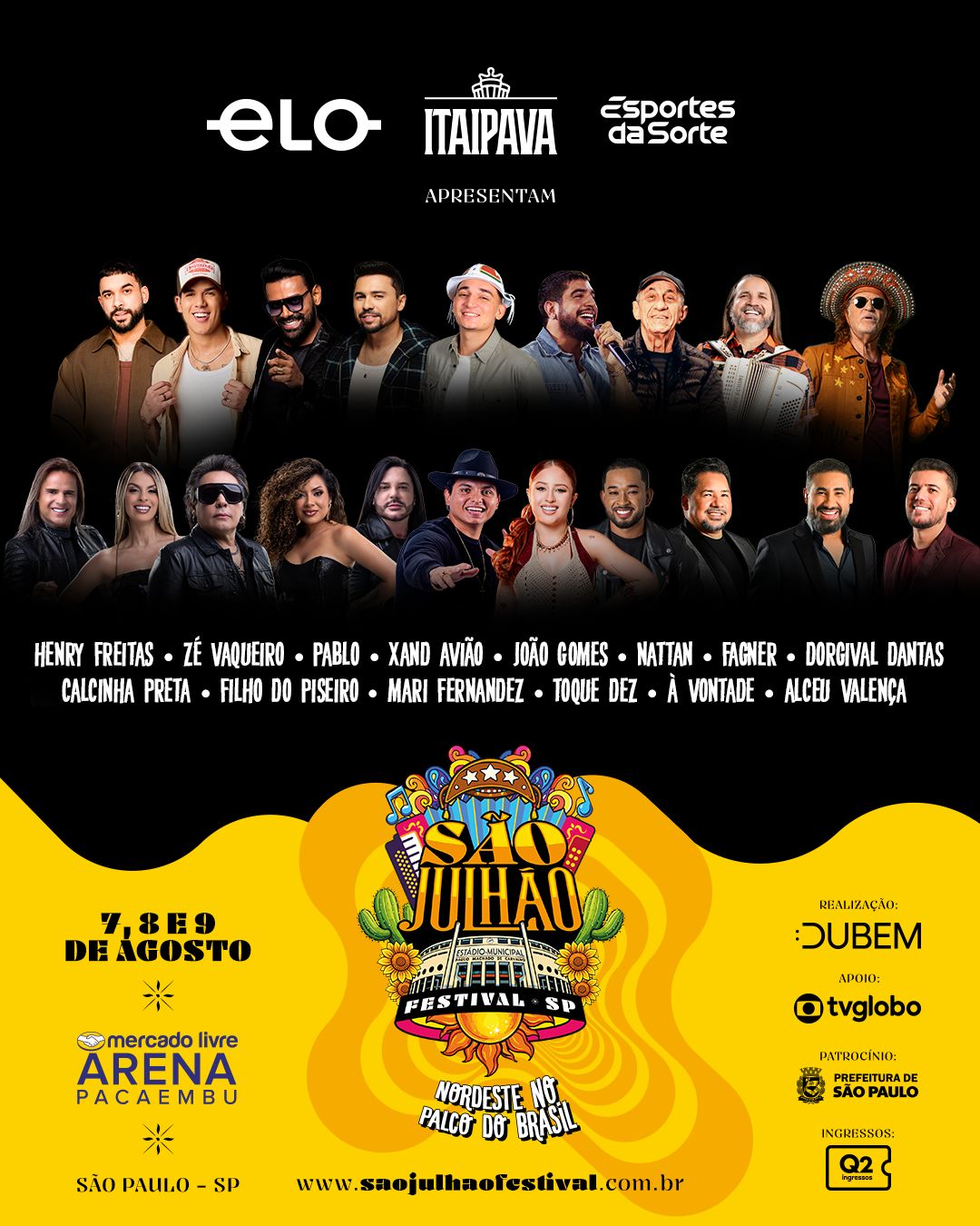 ”São Julhão Festival São Paulo” abre vendas de ingressos para celebração de forró no Pacaembu 17 Sao Julhao Festival 1